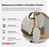 STANKE Makramee Garn 3mm 100 m Farbe Schwarz - Baumwollgarn Produktbild-Vorschau 5