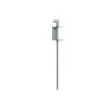 A product shot of a metal extension piece for a wall pass-through. Produktbild-Vorschau