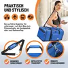 Monzana Reisetasche Weekender Duffelbag, Blau, 90L, Produktbild-Vorschau 5