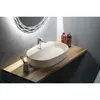 Isvea INFINITY OVAL Aufsatzwaschbecken, 60x40cm, Ivory Produktbild-Vorschau 3