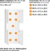AmandaMandoBea Bad Hochschrank 1 offenes Fach, 4 Türen Produktbild-Vorschau 7