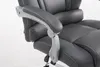 DELUKE® Bürostuhl MIAMI - 118x68x64, Grau | Kunstleder | Produktbild-Vorschau 6