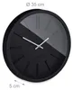 Relaxdays Wanduhr, ohne Sekundenzeiger, modern, analog, Uhr Produktbild-Vorschau 4
