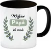 Miglior Papa del mondo Kaffeebecher mit Innenseite und Produktbild-Vorschau 1