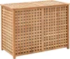 kôš na bielizeň vidaXL 87,5x46x67 cm z masívneho orechového Náhľad obrázku produktu 8