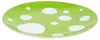 Pula verde a pois 6x piatto Ø27cm in porcellana 6 pers Anteprima dell’immagine prodotto 4