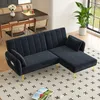 Ecksofa mit Relaxfunktion, L-Form, Schlafsofa mit Produktbild-Vorschau 4