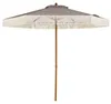 COSTWAY Sonnenschirm φ200cm, Boho Gartenschirm mit Fransen, Produktbild-Vorschau 1
