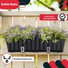 KOTARBAU® Lot de 4 Pot de Fleur Exterieur Jardinières Voir les images du produit 2
