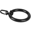Kroužky s háčkem, černá barva, průměr 40 mm, pro závěsné Náhled obrázku produktu 5