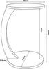 Table d'appoint 'Holeby' table basse en forme de C avec Voir les images du produit 5