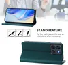 Kožené pouzdro pro Motorola Moto G56 5G, flipové pouzdro s Náhled obrázku produktu 3