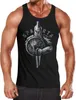 Herren Tank-Top Aufdruck Sparta Spartaner-helm Krieger Produktbild-Vorschau 1