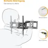 An illustration showing how to mount a TV wall bracket. Produktbild-Vorschau