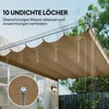 Ersatzdach für 3 x 3 m Pergola, einziehbar, mit Produktbild-Vorschau 6