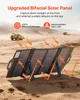 VEVOR Faltbares Solarpanel 100W, 16BB N-Typ Bifaziales Produktbild-Vorschau 2