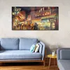 Coloray Glasbild 140x70  Wandbild Glasbilder Kunst Malerei Produktbild-Vorschau 4
