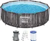 Bestway Frame Pool Steel Pro, odbélníkový, modrý, 400 x 211 Náhled obrázku produktu 23