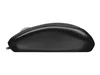 A side view of a black computer mouse on a white background. Produktbild-Vorschau