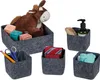 Relaxdays Schubladen Organizer, 5-teiliger Schrankorganizer Produktbild-Vorschau 1