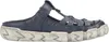 Rieker Damen Clog aus Leder offen mit Klettverschluss und Produktbild-Vorschau 4