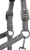 Cavallo Halfter PEPPY black Hahnentritt-Optik Horsefashion Produktbild-Vorschau 2