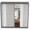 Armoire à portes coulissantes Armoire 233 cm Gris/Cathult Voir les images du produit 9