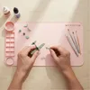Silikon-Mal- und Bastelmatte mit Organizer Rosa Produktbild-Vorschau 4