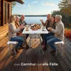 tectake® Bierzeltgarnitur Panja klappbar, wetterfest Produktbild-Vorschau 7