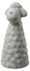 Gartenfigur Schaf - Zaunhocker aus Terrakotta - Tierfigur Produktbild-Vorschau 2