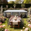 LZQ 3x9m Garten Partyzelt Pavillon Gartenzelt Festzelt Produktbild-Vorschau 11