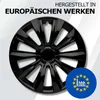 Radkappen 16 Zoll schwarz für Stahlfelgen - Deltanos Produktbild-Vorschau 4