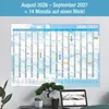 Schuljahreskalender A1 2026/2027 Sky Blue – 14 Monate, Produktbild-Vorschau 6