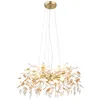 Pendelleuchte, Kronleuchter, Gold, Glaskristalle, D 61 cm Produktbild-Vorschau 1