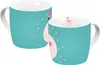 Tasse Flamingo Türkis+Punkte 300ml Produktbild-Vorschau 1