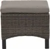 Siena Garden Corido Hocker Aluminium/Geflecht Anthrazit Produktbild-Vorschau 4