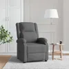 vidaXL Relaxsessel Dunkelgrau Stoff Produktbild-Vorschau 2