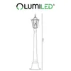 LUMILED lanterna vintage da esterno 230V 1m lampada da Anteprima dell’immagine prodotto 15