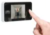 A hand is shown pressing a button on a digital door viewer. Produktbild-Vorschau