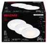 Di-Ka LED inbouwspot Flat-In, set van 3, wit, Ø 8,5 cm, 5W Productafbeelding-voorbeeld 2