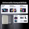 Intenso S10000, 10000 mAh, Lithium-polymerová (LiPo), Šedá Náhled obrázku produktu 5