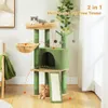 Purpurra Kratzbaum Mehrstöckiger Katzenturm für Produktbild-Vorschau 6