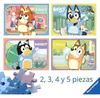 RAVENSBURGER: Mi primer rompecabezas: Bluey 4 en 1 (2, 3, Vista previa de la imagen del producto 5