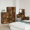 vidaXL Úložné skříně, kouřový dub, 60 x 48 x 105 cm Náhled obrázku produktu 2