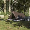 vidaXL Tente de camping 2 personnes brune étanche à l'eau Voir les images du produit 3