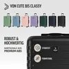 DEUBA TRAVEL Koffer Set 3tlg Hartschalenkoffer Schwarz Produktbild-Vorschau 7
