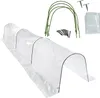 Mini Garten Gewächshaus Folie Tunnel Gartenstangen Folie Produktbild-Vorschau 2
