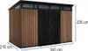 KETER Pent Signature Maison de jardin 11x7, 342 x 226 x 216 Voir les images du produit 11