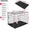 tectake® Hundekäfig-Gitterbox Luna klappbar, mit 2 Produktbild-Vorschau 5