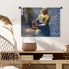 MuchoWow® Wandteppich Wandbehang Milchmädchen - Delfter Produktbild-Vorschau 6